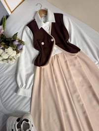 فستان متصل • هوريم دابل تركي • ٤٠-٤٢-٤٤-٤٦