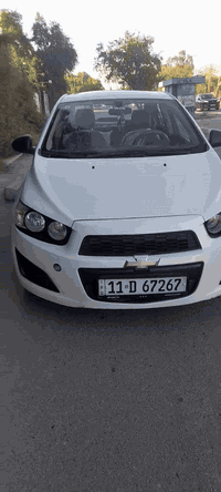 شفروليه سونك ٢٠١٢مكفوله من صبغ محرك كيرجدد تبريدثلج شرط خليجي ماشيه ٧٧...