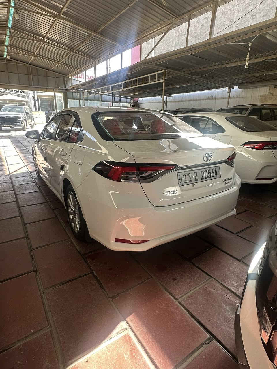 كورلا 2025ماشيه 8000كرسي كهرباء كفاله من كلشي داخل احمر بيها فقط يم جاملغ طخه بسيطه موضحه بلصوره السعر158للاتصال ***********
