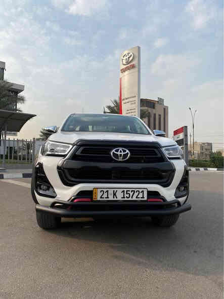 السلام عليكم 
هايلوكس SAS 2025 TRD 
رقم سليمانيه ب اسمي
وكالة ساز ام الضمان وبيه 4 تبديلات دهن مجاني
فل مواصفات 
مري شفط
كاميرا خلفيه وحساس
ماشيه 21 الف كيلو 
وايرليس شحن 
كشنات تبريد
فوريل 
دعاميه درع اصلي من شركة
6 سلندر مكينه 4000 الاف
السعر 42 الف دولار وبيه مجال مكاني السيديه
رقمي *********** بغداد
