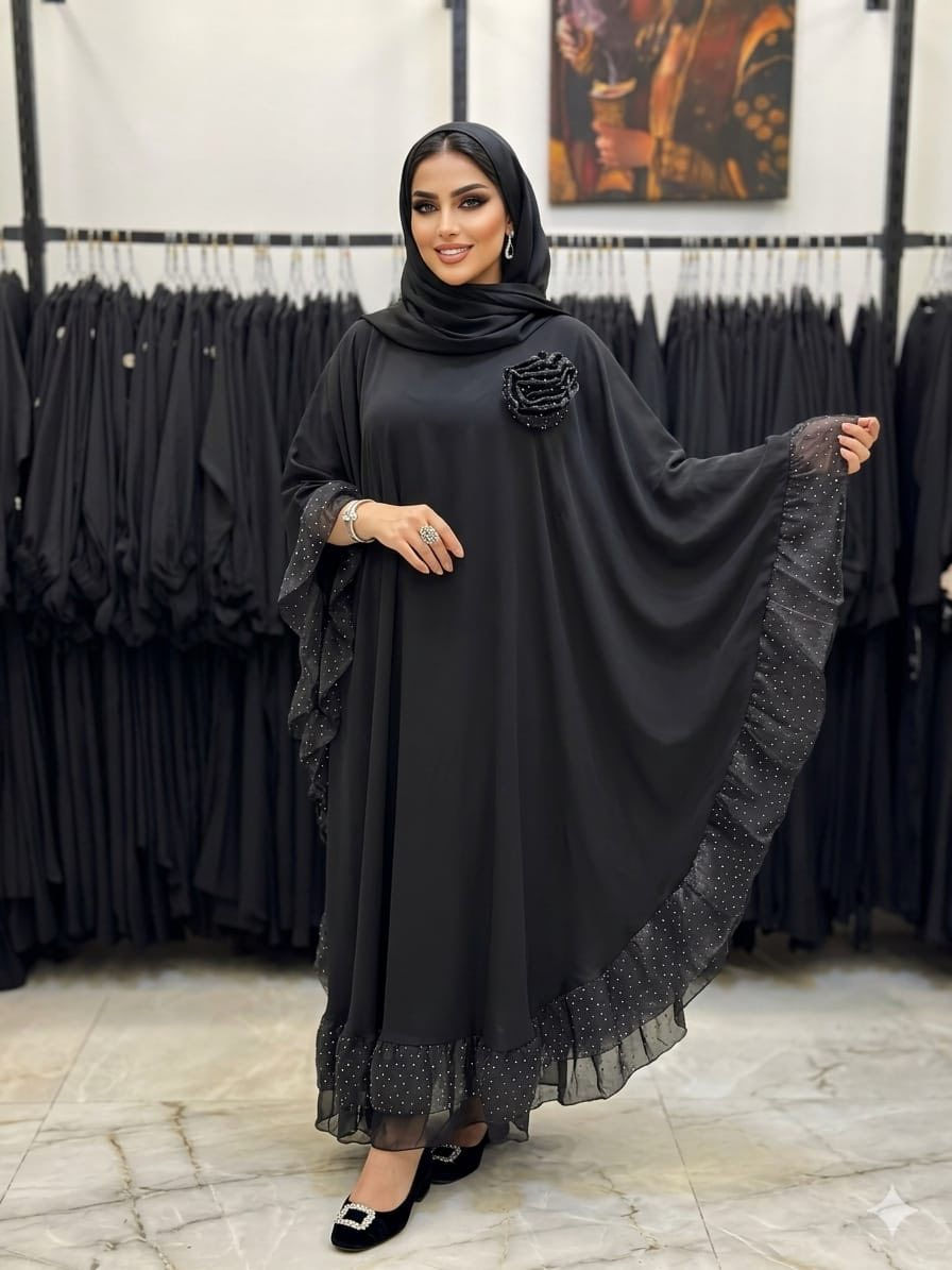 ‏ كوني مميزة 😍🌹✨الكشخه يمنا وبس 
عباية  الاسود الفحم 🖤✨✅
الأصلي خامة ناعمة بتصميم يناسب كل الأوقات والمناسبات متوفر جميع القياسات 📏
￼ ويوجد توصيل لكل محافظات العراق 🚕


**إذا كنت صاحب هذا الإعلان وتريد حذفه لأي سبب، رجاءا أرسل رسالة إلى الدعم الفني**