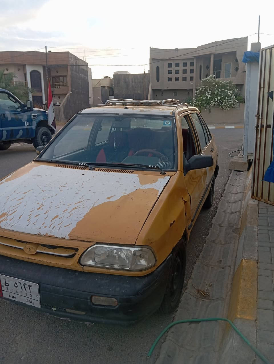 *للبيع سايبا موديل 2011 - أجرة بغداد*
- *السنوية*: تنتهي 2029
- *النقابة*: صفر
- *المواصفات*: 
    - تايرات جديدة
    - باتري جديد  
    - مكينة وگير مرتبات
    - السيارة جاهزة للشغل، ما بيها نقص
- *البدي*: بي قشور مثل ما مبين بالصور
- *المكان*: كركوك 
- *السعر*: 22 ورقة وبي مجال للشراي

للاستفسار: [رقم]***********
