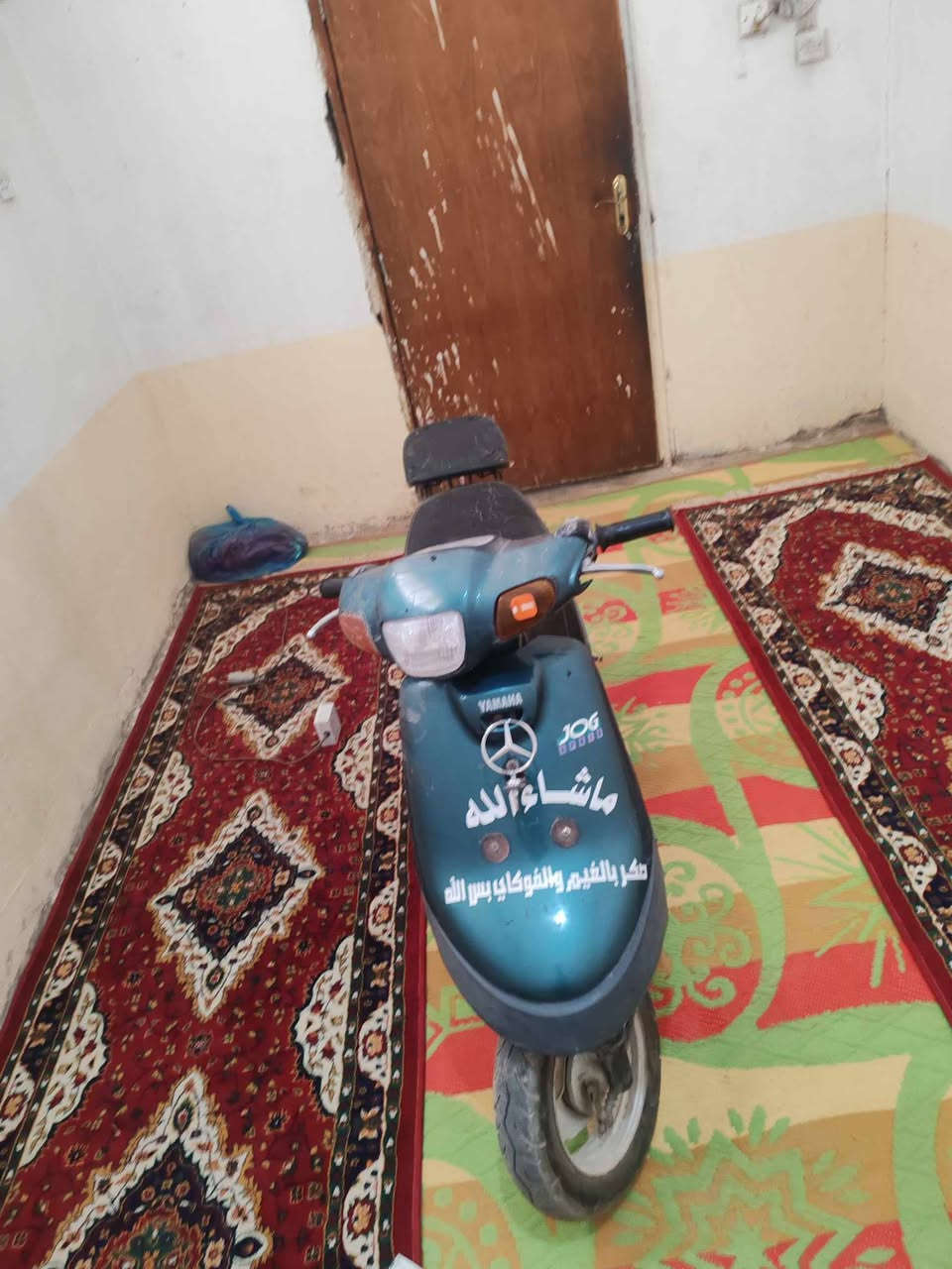 السلام عليكم ورحمه الله وبركاته دراجه بطه مامفتوحه بس عوزه كابريتر وبيع كوم حديد سعر خاص وتتواصل على رقم***********
