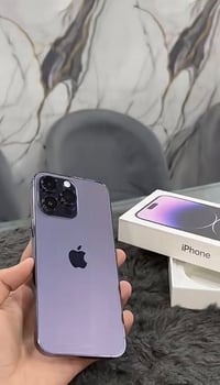 آيفون ١٤ برو ماكس • ٢٥٦ • بطارية ١٠٠