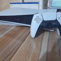 للبيع بلاي ستيشن فايف فات كامل ملحقاتة اصلية  قاعدة وجوستك وكيبلات اي ...