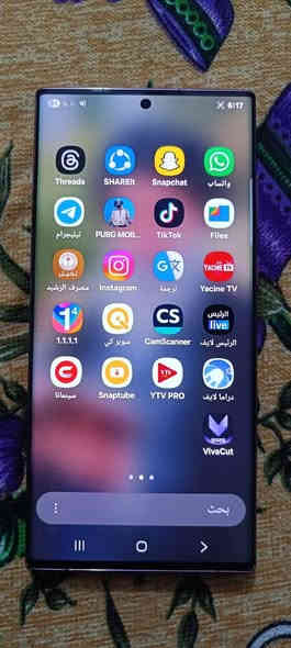 كلكسي s22 اولتراءشرق اوسط خطين الذاكره 256 بدون ملحقات السعر ٥٥٠ فقل غير متواجد عالفيس لمعرفة التفاصيل اتصل *********** مكاني الوركاء السماوا
