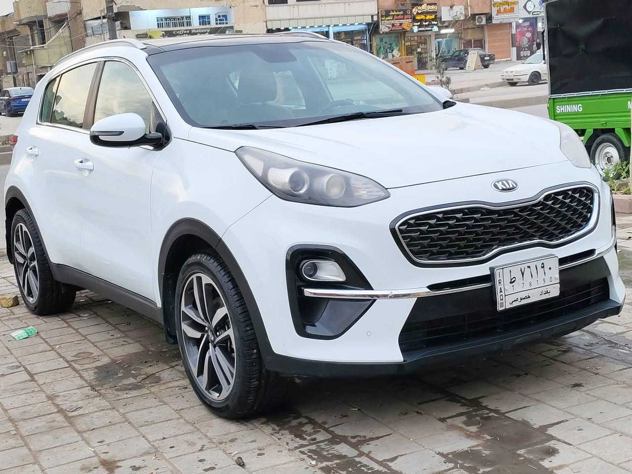 كيا سبورتج 2019 خليجي لون ابيض السياره جديده وخير من الله رقم بغداد ماشيه ١٦٠ الف كيلو
السعر 187$وبيه مجال حك جيه
المواصفات
جلد
لد نهاري
مري شفط
شاشه 
داخل حمصي
سماعات JPL
تحكمات ستيرن فول
سايد بريك رجل
لايت ضباب
لايت متحرك
لايتات اوتو
ماسحات اوتو
مكينه 2000 دوش
تبريد قطعتين
حساس خلفي وامامي
ثلاث انظمه قياده 
وباقي المواصفات المعروفه
سياره مكينه وكير فول
مكاني مدينة الصدر
‎***********
