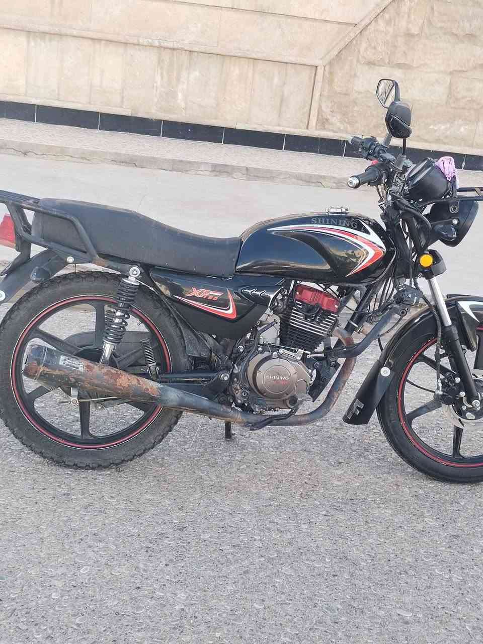 سلام عليكم دراجه شاينك مرقم كركوك سنويه للـ28 شهر 12 تنتهي ماطور خير وبركه يرادلها شغلات قليله مثل وكافيه وسطيه هورن يعني شغلات قليله مال رزق مكاني كركوك كوباني رقمي *********** موجود سعر مليون ونص وبي مجال للشراي موديل 23
