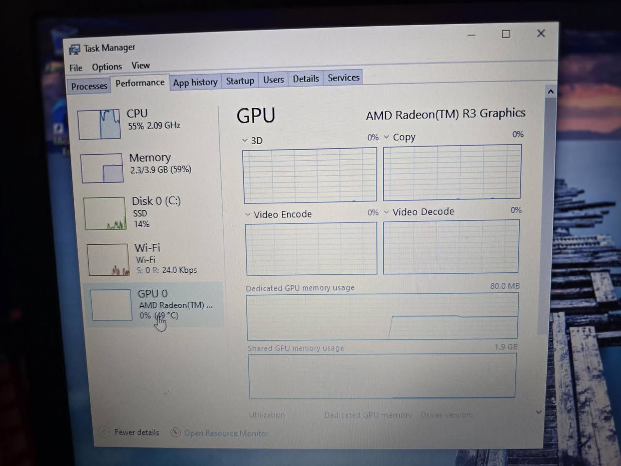 Lenovo v-145
Cpu

AMD A4-9125 RADEON R3.

Gpu

AMD Radeon(TM) R3 Graphics Ram

4gb 2133 MHz ddr4

Ssd 128gb ol hdd 500

Screen 15 inch Hd

نظيف كلش مابي اي مشكلة او شخط او نقص مع الشاحنة
السعر 125 الف
المكان بغداد المشتل
***********
