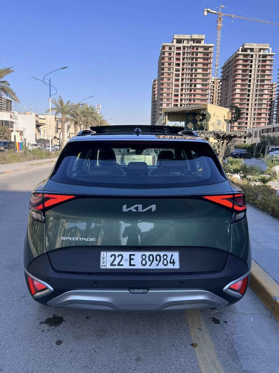 السلام عليكم
سبورتج 23 خليجي وكالة
فول مواصفات 
عداد المسافه 29 الف 
حجم المحرك 2000 دوش
كشنات جلد بيج
تحكم ستيرن 
حساس خلفي أمامي 
كشنات كهرباء
كشنات تدفئه تبريد
كشنات جلد بيج
جنطه كهربائية 
مري شفط 
ترحيب على بعد 
تبريد أمامي خلفي 
ويل 19
شاشه دعم كار بلي 
مانع انزلاق 
بانوراما 
هندر بريك بصمه
 السياره كفاله عامة
عدا تكحيل شخط بالباب
وطخة هوك بالرقم وتعدلت PDR
 رقم اربيل بأسمي
السعر 23000$
للأستفسار ***********
مكان بغداد اليرموك اربع شوارع
