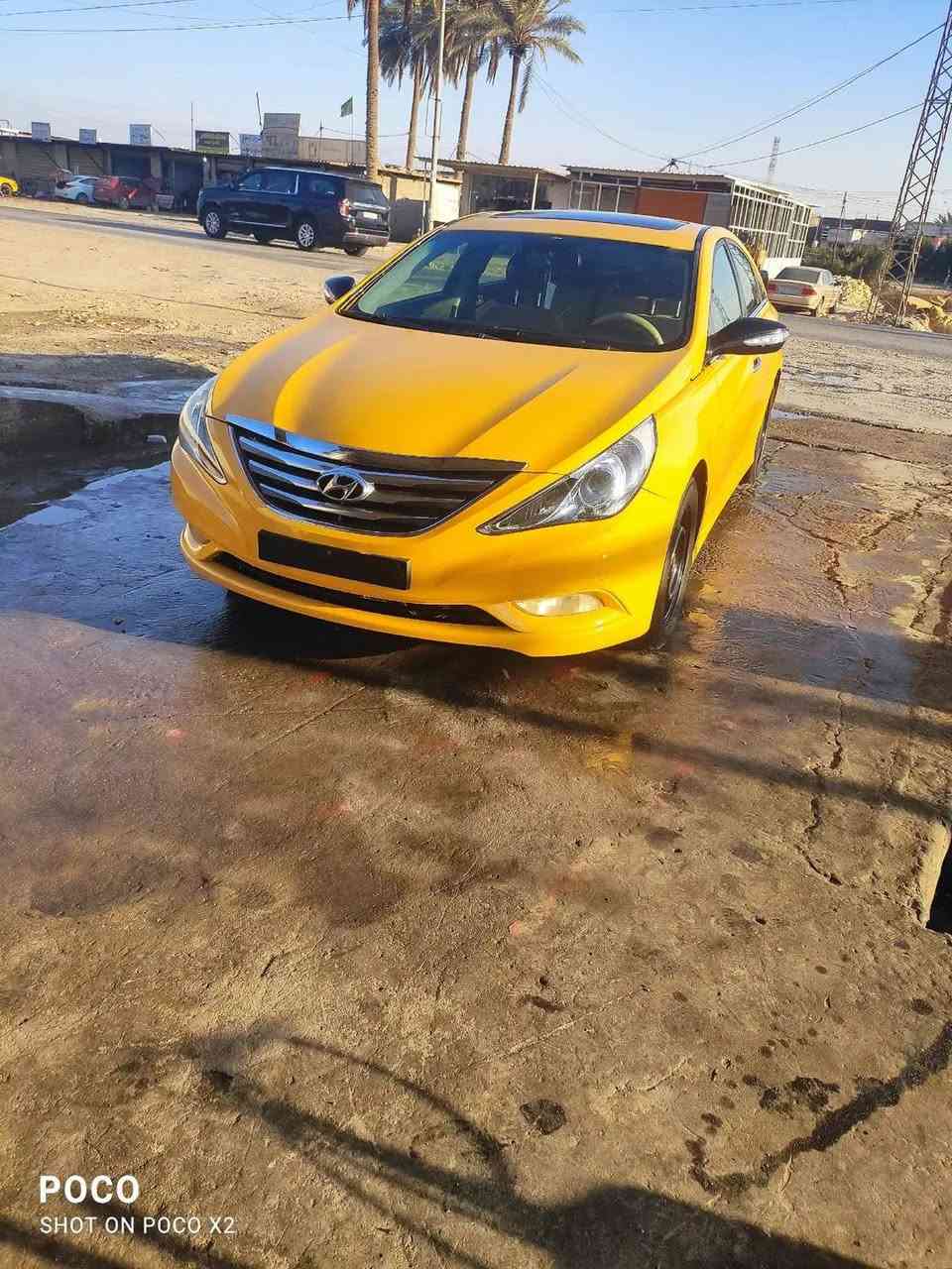 السلام عليكم سيارة سوناتا تكسي للبيع 2011 فول مواصفات فتحه قطعتين تبريد بصمه حادثه جامع خلفي بسيط بامريكه رقم انبار مشروع وطني بسمي مصفرة مرور خطها حله - بغداد مكينه وكير حاوية صبغة جديدة حدادية تخم تاير كامله السعر 100 وبيها مجال ***********
