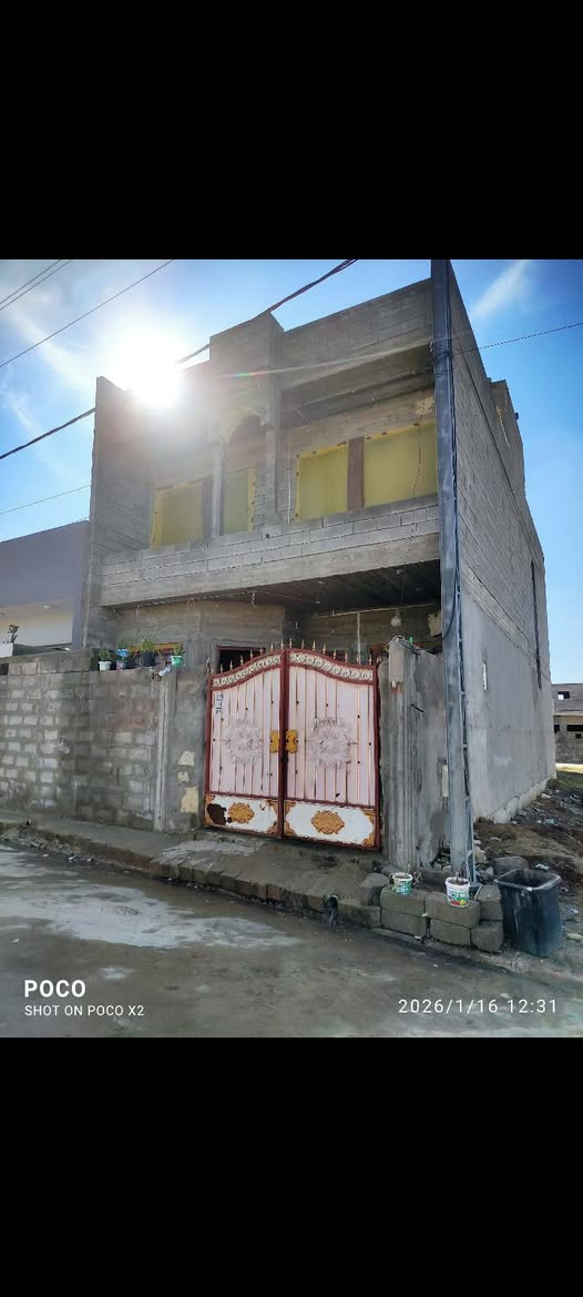 هيكل للبيع واجهة 7  اونص والنزال 20متر مساحة 150متر طابقين امسس كهرباء ومجاري اطابق الول بي شبابيك بل واجهة وبواب حي الملاين الثانية خدمات كاملة ماء وكهرباء وتبليط البيت بي وصل بلديه سند زراعي قرار 25 أقرب نقطة داله جامع موفق شيت او ملعب يونس شمام سعرو 85بي مجال ***********
