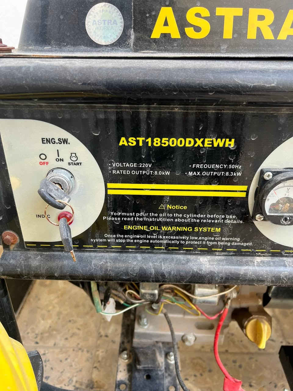 السلام عليكم استر 8kw
32 امبير تشتغل غاز بانزين 
مامشتغله هواي على حطتها ماملعوب بيها 
السعر 900


**إذا كنت صاحب هذا الإعلان وتريد حذفه لأي سبب، رجاءا أرسل رسالة إلى الدعم الفني**