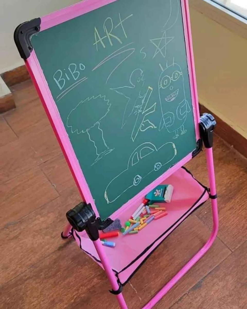 سبورة تعليمية مزدوجة تخلي الدراسة ممتعة والرسم أحلى 👌

✅ وجه أبيض للماركر + وجه للطبشور

✅ ملحقات كاملة (أقلام، طباشير، ممحاة ومغناطيس)

✅ ألوان زاهية تشجع طفلك على الإبداع

✅ قابلة للطي وسهلة التخزين

📚 مع هالسبورة… طفلك يتعلم ويستمتع بنفس الوقت! 💙
يتوفر خدمة توصيل لكل المحافظات بغداد, العراق


**إذا كنت صاحب هذا الإعلان وتريد حذفه لأي سبب، رجاءا أرسل رسالة إلى الدعم الفني**