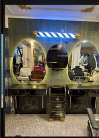 تجهيزات صالونات حلاقه 07718377607