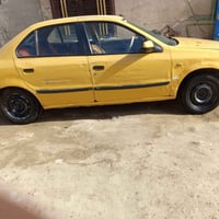 سياره سمند مديل 2010 مكينه وكير جدد وتخم تاير جديد السعر 30 وبيها مجال...