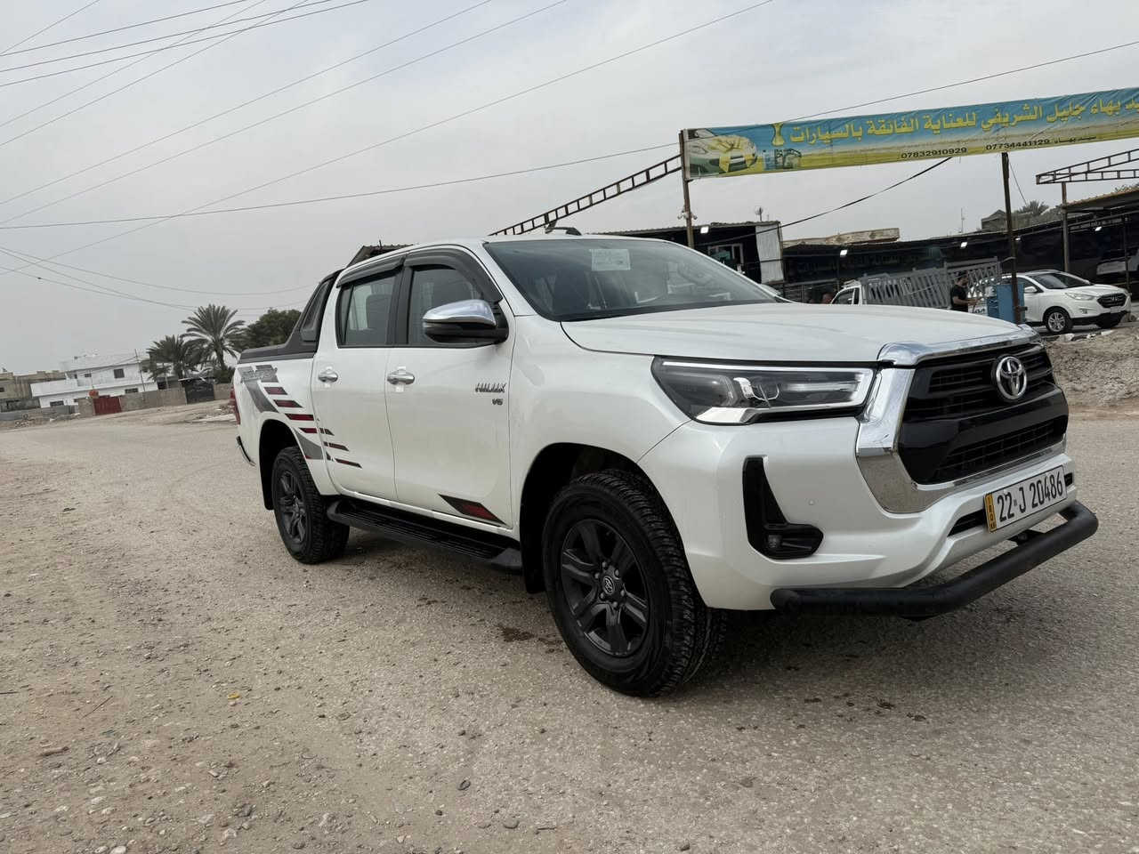 بسم الله الرحمن الرحيم
هايلوكس  TRD 2024رقم اربيل
ماشيه 30الف مكفوله من التبديل والصبغ فقط طعجه بل بنيد ومرجعيه بارد شرط مامبينه خلاص سياره جديده جدا وبالخير عل اتصير من نصيبه السعر 360 وبيه مجال حك الجيه
للستفسار *********** 
بابل مسيب
