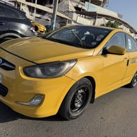 اكسنت موديل 2012 امريكي رقم جديد  سنويه ليس نافذه (مصاقطه )  شاشة جديد...