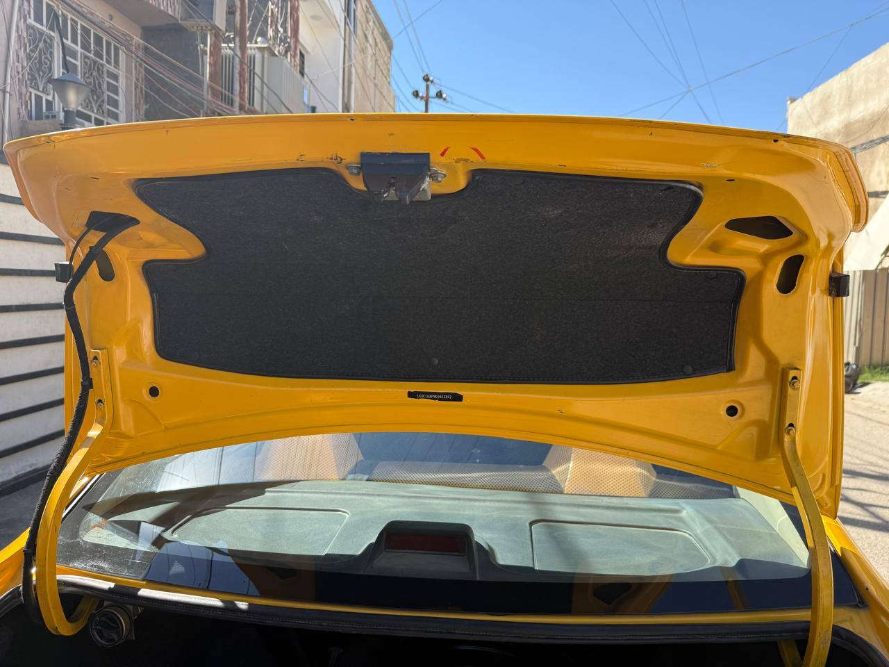 السلام عليكم byd f3 موديل 2019 للبيع السيارة جاهزة من كلشي بيها منظومه غاز غسالة و مبدل فلاتر المنظمة جديد  صيانتها كاملة رقم دولي هزة جديدة السيارة بها قبغ الصندوق مبدل مال تفصيخ اصلي فقط و باقي السيارة تجي و تشوفها احلى من الصور 
السعر 74 وبيها مجال بسيط 
مكان السيارة بغداد 
رقم الاتصال ***********
