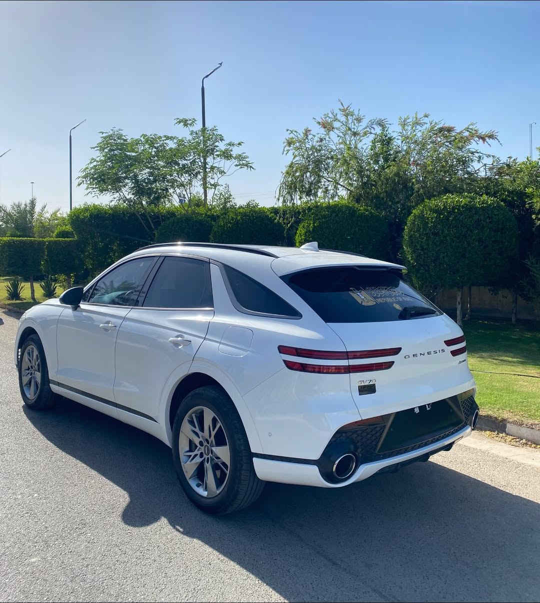 � للبيع • Genesis GV70 / 2023 • 🌟

✨ سيارة أحلامك وصلت! ✨
فخامة، نظافة، أداء… كل شيء مرتب من الألف للياء.

 • 🚗 الموديل: 2023
 • ⚡ المحرك: 6 سلندر 3.5 Twin Turbo — أداء ناعم وقوي
 • 🕒 العداد:10,000 فقط — شبه جديدة

 • 🏆 الحادث :تبديل جوملغ وبنيد نفس الون اصلي 

 • 🛋️ الداخلية: جلد ناعم، مراتب مشدودة، تصميم داخلي فخم، ألوان متناسقة
 • 💎 المواصفات: شاشة كبيرة، بصمة ذكية، رادار، كاميرات 360، ليد كامل، فتحة سقف، نظام أمان متكامل

📞 للتواصل:
***********
***********
او زيارة موقع شركة الناجح العالميه بغداد حي الجامعه نفق الشرطه مقابيل مختبر الرازي
