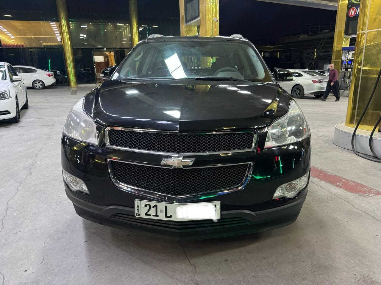 شوفليت ترافيرس موديل 2011
خليجي شركه منصور السيارة
بدون صبغ عدا جاملغ خلفي بخ فقط
ماشيه 130 الف كيلو متر
محرك  6 سلندر حجم محرك 3600
كير ومكينه بشرط مامفتوح
حجر صالنصه بلادي كهربائيات كله شغال بشرط 
فور ويل 4X4 كامره خلفيه حاسه ويل كروم سويج كنترول
حداديه امامي وخلفي جديد 
سنويه بأسمي مجدد لغايه 2030 تحويل وكاله حاضر
مكان سياره سليمانيه
سعر السياره 113 ورقه بي مجال بسيط
رقم تلفون ***********
