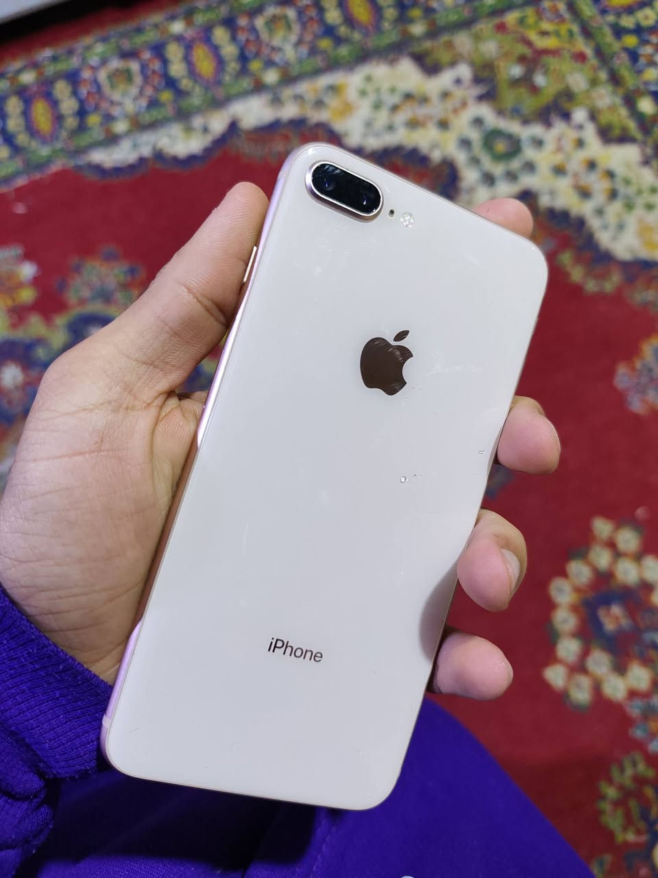 السلام عليكم  يوجد ايفون 8بلاص
ذاكره 256 
بطاريه 73بلادي
كلو شرط الجهاز 
بيع او مراوس شعندك جهاز نزل 

***********
