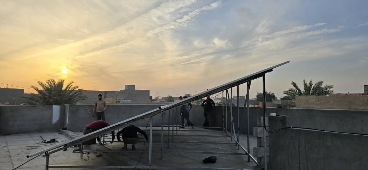 للجودة والدقة في العمل عنوان وبأقل الاسعار
من مكتب التقنيات الحديثة للطاقة الشمسية 

⚡ اليوم من سامراء حي السكك ⚡
تم وبحمدلله تجهيز ونصب
 منظومة ( 3️⃣0️⃣ امبير نهاري 1️⃣5️⃣ ليلي )  
🔹 إنفيرتر  Gospower1️⃣2️⃣kw4️⃣8️⃣A ضمان 3 سنوات
🔹 بطارية ليثيوم  Solar Max 15kw ضمان 5 سنوات 
🔹 الواح جيكو  6️⃣1️⃣5️⃣ عدد 1️⃣4️⃣
🔹 بورد حماية متكامل . لمتابعة السحب عبر الهاتف 
🔹أسلاك  DC و أسلاك AC
🔹 حديد حداده مغلون 
🔹 ربط ومتابعة عبر الإنترنت 

مكتب التقنيات الحديثة للطاقة الشمسية
 صلاح الدين سامراء فلكةالشروق مقابل مطعم حبايبنا -
*********** 📞مهندس محمد مانع
*********** 📞محمد صالح
#طاقة شمسية
#بغداد
#المنصور
#سامراء
#تكريت
