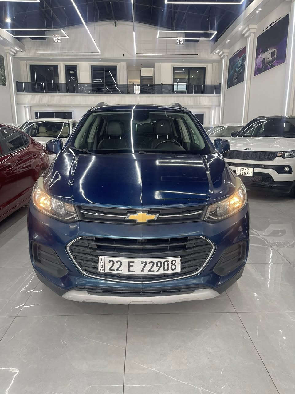 شيفروليت تراكس  - Chevrolet Trax

الموديل: 2020
المسافة المقطوعة: 150,000 KM
المحرك: 1.4L Turbo
ناقل الحركة: اوتوماتيك 6 سرعات
الصناعة: امريكية
اللون: ازرق
رقم السيارة: اربيل
عدد المقاعد: 5

🔸 المواصفات: LT

بصمة - شاشة - كامرة خلفية - تحكمات ستيرن - مثبت سرعة - كشن جلد

🔺 الضرر: بونيت جاملغ بدون دواخل
شبرين بابين سايق

السعر: 11,000$

📍العنوان: اربيل. شركة باب المرزوق
شارع ١٠٠، قرب مصنع الببسي

للتواصل واتساب او عبر الخط:
***********-☎️
