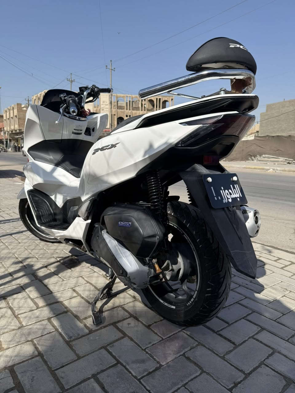 السلام عليكم PCX جيل رابع دراجة مال جناي مكفوله كفالة عامة السعر 16ورقة وبيها مجال للشراي  
***********
