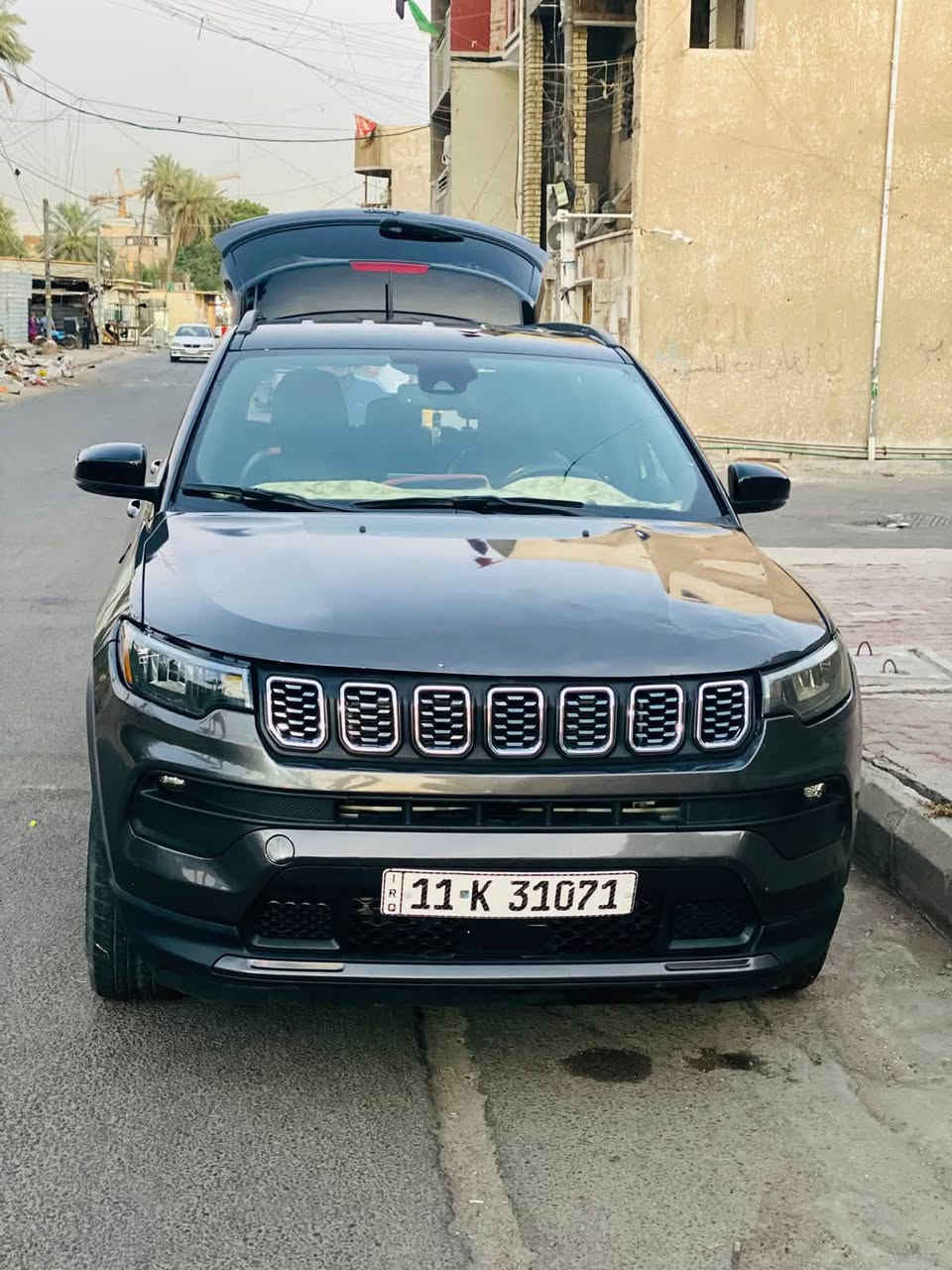 جيب كومباس للبيع أو المراوس

موديل 2023 السعر 155

ضرر بنيد وجاملغ فقط بدون  دواخل 

مواصفات لاتديود

‏🛑كامره خلفيه 

🛑 كار بلي واندرويد اوتو

🛑شاشه الكبيرة 

🛑تبريد قطعتين 

🛑 كشنات جلد 

🛑مثبت سرعه 

🛑 هند بريك كهرب 

🛑زينون لد امامي 

🛑بصمه 

🛑محرك ٢٠٠٠ توربو كير ٨ نمر 

🛑4x4

🛑 3 مود درايف 

مكان السياره بغداد الكرخ 

***********

