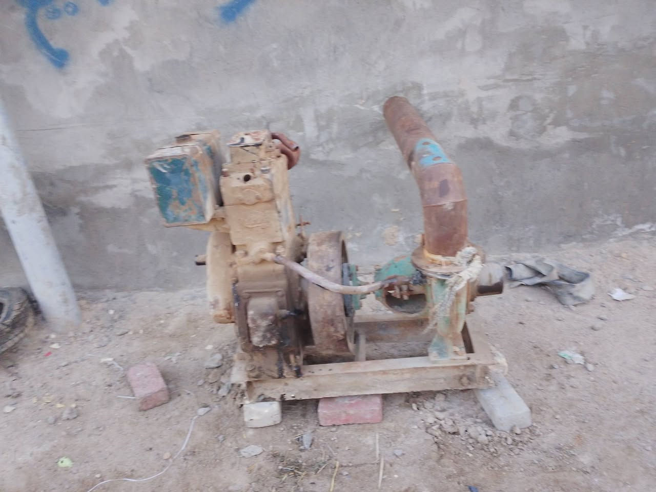 سلام عليكم ماطور خمسه حصان  المكان الديوانية الحمزه الشرقي الرقم ***********
