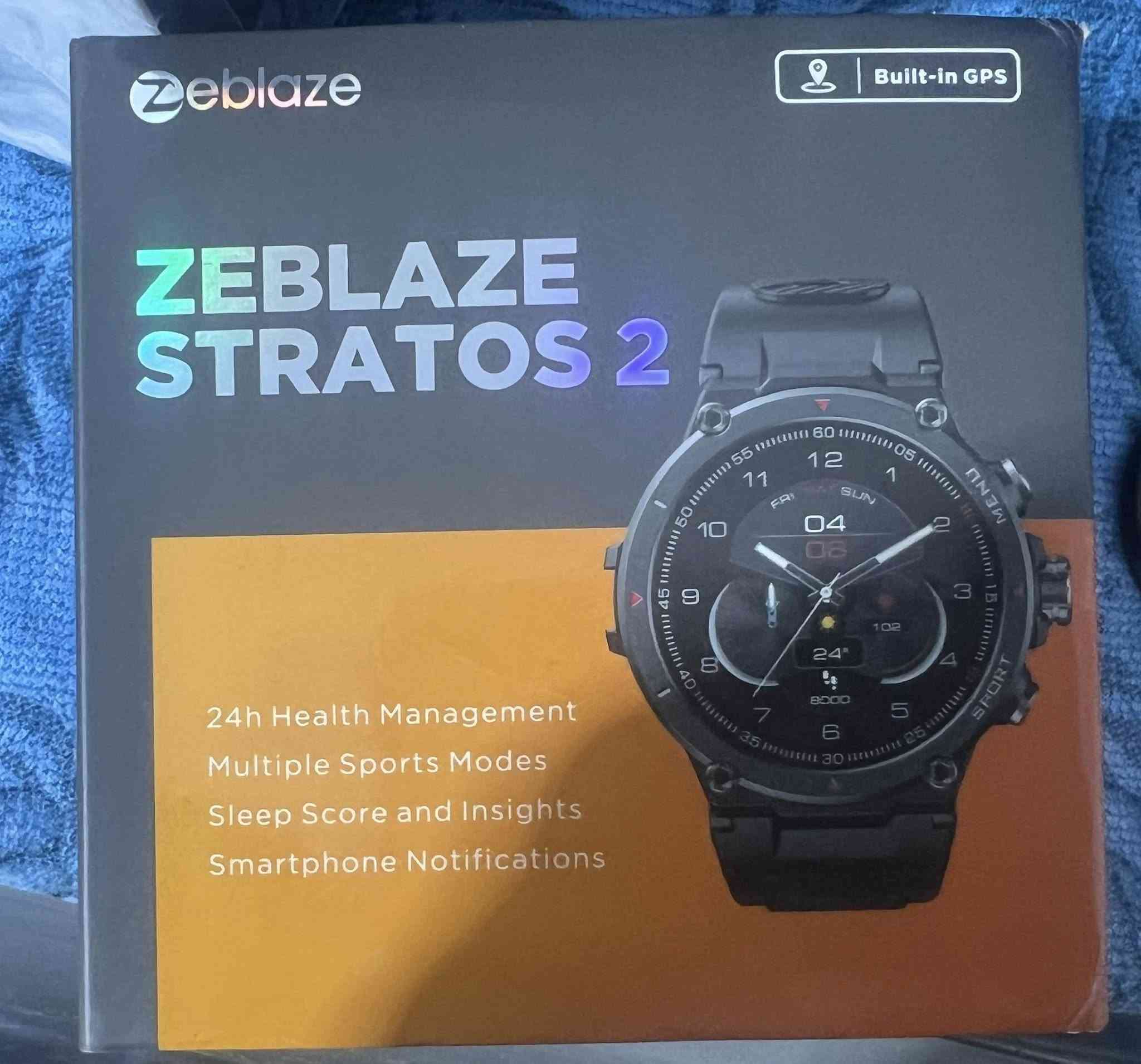 ✔️ تصميم أنيق ورياضي
✔️ نظام GPS مدمج
✔️ مراقبة صحية على مدار 24 ساعة
✔️ أوضاع رياضية متعددة
✔️ تحليل النوم (Sleep Score & Insights)
✔️ إشعارات الهاتف مباشرة على الساعة

🔋 بطارية قوية تدوم لفترة طويلة
📱 متوافقة مع Android و iPhone

📦 جديدة وبجودة أوروبية عالية
📩 للطلب راسلنا على الخاص


**إذا كنت صاحب هذا الإعلان وتريد حذفه لأي سبب، رجاءا أرسل رسالة إلى الدعم الفني**