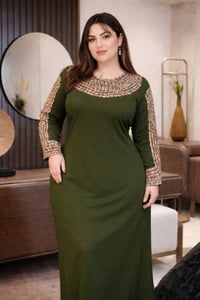 دشداشة نسائي • خامة كشمير • مقاسات L-XXL