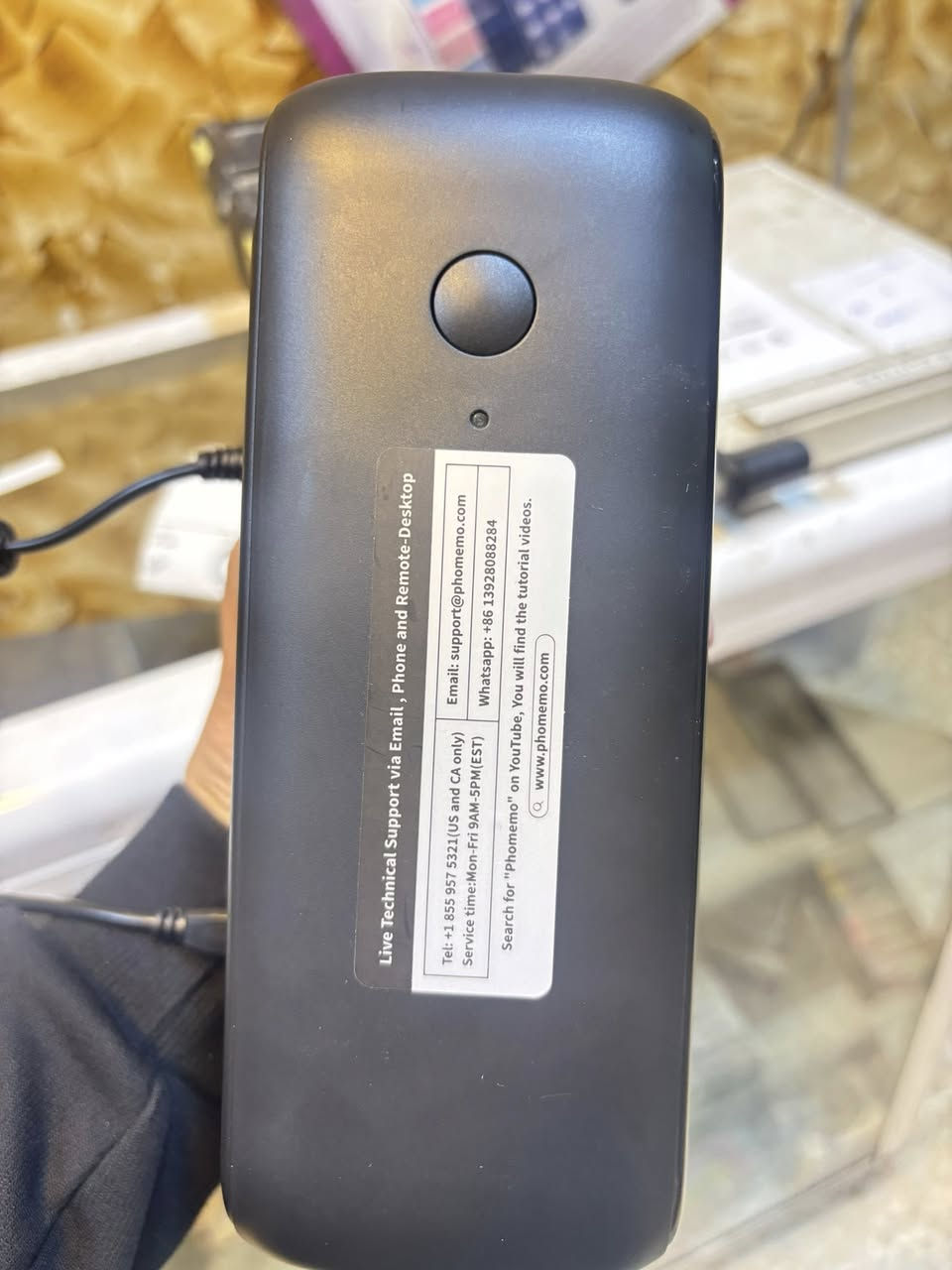 🚀 للبيع طابعة ليبل حرارية احترافية 4×6 🚀

✨ Phomemo PM-246S – شركة Phomemo العالمية
طابعة عملية وسريعة، مثالية لأصحاب المتاجر والتجارة الإلكترونية 📦🖨️

✅ المميزات:
 • طباعة حرارية ❌ بدون حبر
 • تدعم ليبل الشحن 4×6
 • طباعة واضحة وسريعة ⚡
 • سهلة الاستخدام والإعداد
 • مناسبة للشحن، الباركود، العناوين، المتاجر أونلاين

📌 الحالة:
🆕 مستخدمة مرة واحدة فقط
📦 مع كافة ملحقاتها الأصلية (كابل + محول + كل ما جاء معها)

💬 السعر في التعليقات
📩 للاستفسار يرجى التعليق أو المراسلة خاص


**إذا كنت صاحب هذا الإعلان وتريد حذفه لأي سبب، رجاءا أرسل رسالة إلى الدعم الفني**