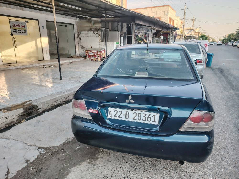 لانسەر 2009 مەچینەی گەورەی  ناوفۆڕمیکە پێشو پشت کەپس سوبوخ حیزامە 300 هەزار خڕامەی لەسەرە *********** أربيل, العراق

