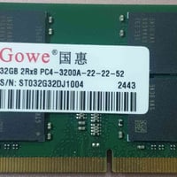 رام لابتوب جديد  ماخذه من كوريا  حجم 32Gb DDR4 3200HZ شباب هاي قطعة نا...