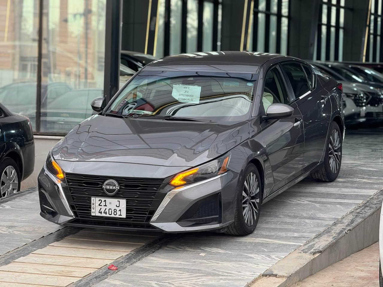 سلام عليكم 
- نيسان التيما 2024 فئة SV
-رقم سليمانيه 
-  ماشي 30 الف فقط
‏          1N4BL4DV3RN381975

-  بدون صبغ بدون تبديل مكانين بارد و سونار و صور امريكا مرفق بالمنشور 

- مواصفاتهه شفتات ستيرن ، كامره ، 
تشغيل عن بعد ، 4 رادادات ، نقط عمياء  …….

- حجر بيئة رادارات حتى كتلوكات شركه وياهه كامله مناقصهه برغي

- السعر  172$ ورقة
- عنوان السيارة ديالى : خانقين
 ***********
*********** خناقين, ديالى
