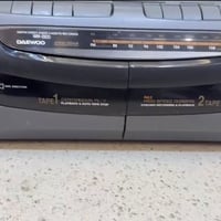 دايو • كاسيت مزدوج • تشغيل مستمر