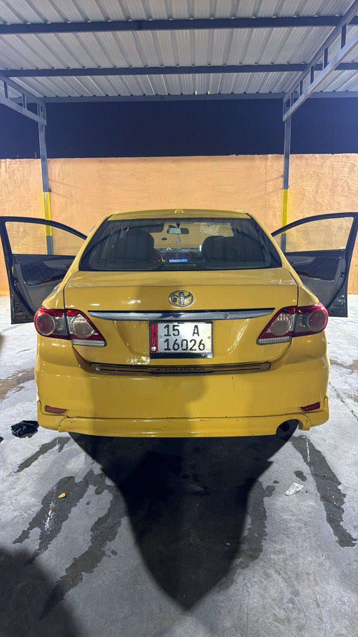 كورلا 2009 محدث 2013
مدعومه صندوك كامل مع تصليح في الشاصي الخلفي 
من الجهتين - رصعه بسيطه برأس الشاصي الأمامي من الجهتين / السياره تكسي صفرا يعني اكيد صبغ عام 
اغلب لقطع بيها معجون ذكرتلكم حادثها 
يعني السياره حادثها خلفي و طاخه بالسياره الكدامها.
كير مكينه مال 2019  جدد كفاله كامله 
 ما اجيب شي تلزيك 
حساسين الصالنصه 
حجر بيئه
بلكات 
مجاول 
كله جديد  مال كصه 
تدفئه جمر 
تبريد نقص حساس فقط لاحد يلعب عليك 
تصفير كامل غرامه مرور و هيئات 
 المكان الأنبار / الرمادي /  السعر غير قابل للتفاوض 
قفل قفل قفل  — 100 ورقه ( شده ) . ***********
الرجاء عدم الاتصال بعد الساعه 12
