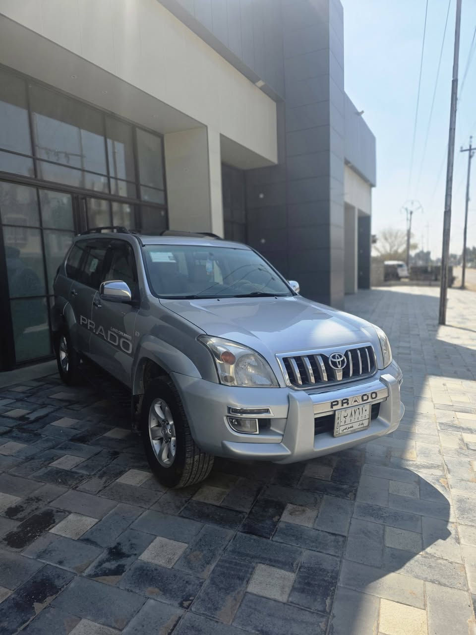 السلام عليكم
تيوتا برادو ٢٠٠٨ خليجي 
مواصفات vx
محرك ٦ سلندر 4000
كشنات جلد وكهرباء وتدفئه
سلايد روف 
تحكم ستيرن 
مري شفط اوتو 
تبريد ٣ قطع ثلج 
سيدي جنجر ٦ اقراص 
دبل تانكي 
سبير تعليك 
مكفوله ماعده المذكور بلسونار تكحيل كرت فقط كفاله من البارد حته تخم تاير جديد تبريد منظومه جديده السياره مثل بلصور وبعد احلى 
مكاني صلاح الدين بلد 
سعره ١٦٧ وبيه مجال قليل 
***********

