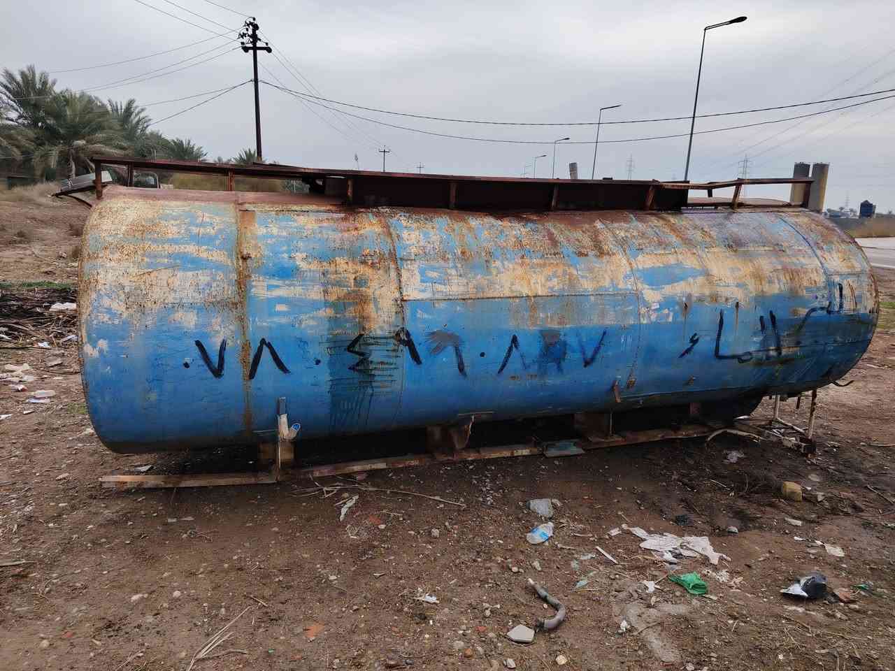 تانكي للبيع حموله ١٠     العنوان دياله بعقوبه *********** لسعر ٦٠٠ الف
