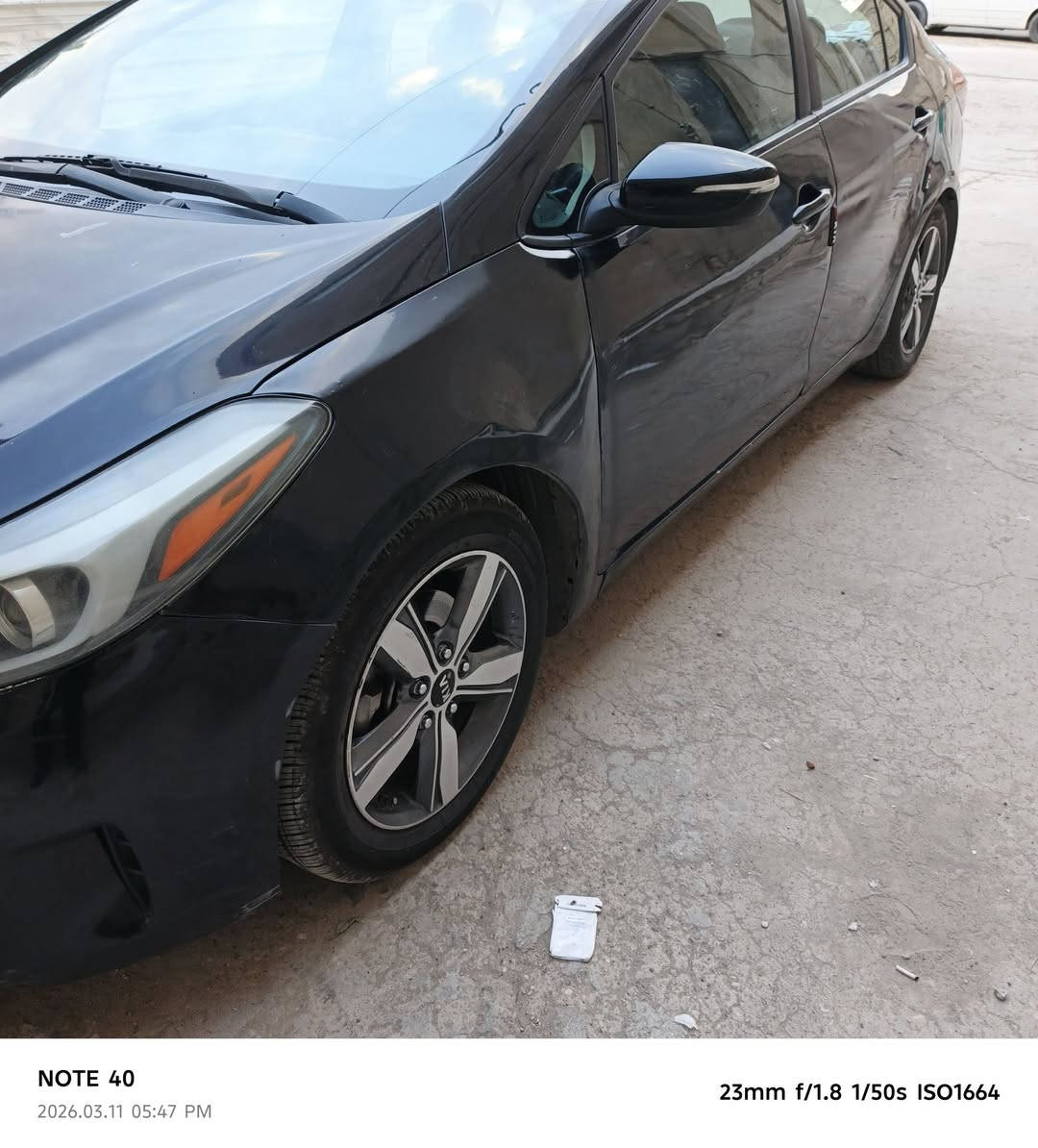 سلام عليكم للبيع سيارة كيه فورتي ١٨وارد أمريكي تخم تاير جديد ويل كب تحكمات استيرن  مكينه الفين دوش المرغوب تدفئة تبريد السعر المطلوب ١٠٨وبيها مجال بسيط للشراي 
هاتف. ***********
