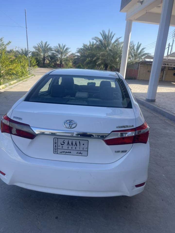 كورلا 2015 خليجي
مكفولة من الصبغ فقط بارد موضح بالسونار 
ماشية 150 الف 
نضيفة وجاهزة مابيها نواقص 
السعر 143 وبيها مجال 
مكان السيارة بغداد 
***********
