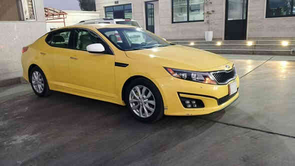 أقره المنشر للخير يله تخابر اوبتيما 14وارد امريكي حادث جاملغ لسايق فقط بدون دواخل لسياره جديده وجاهزه لسياره رقم بغداد صاحبهه متوفي بيهه قاصرين بشهر الثالث تتحول تكفل بل تحويل مكان لسياره بغداد لسعر (100)***********
