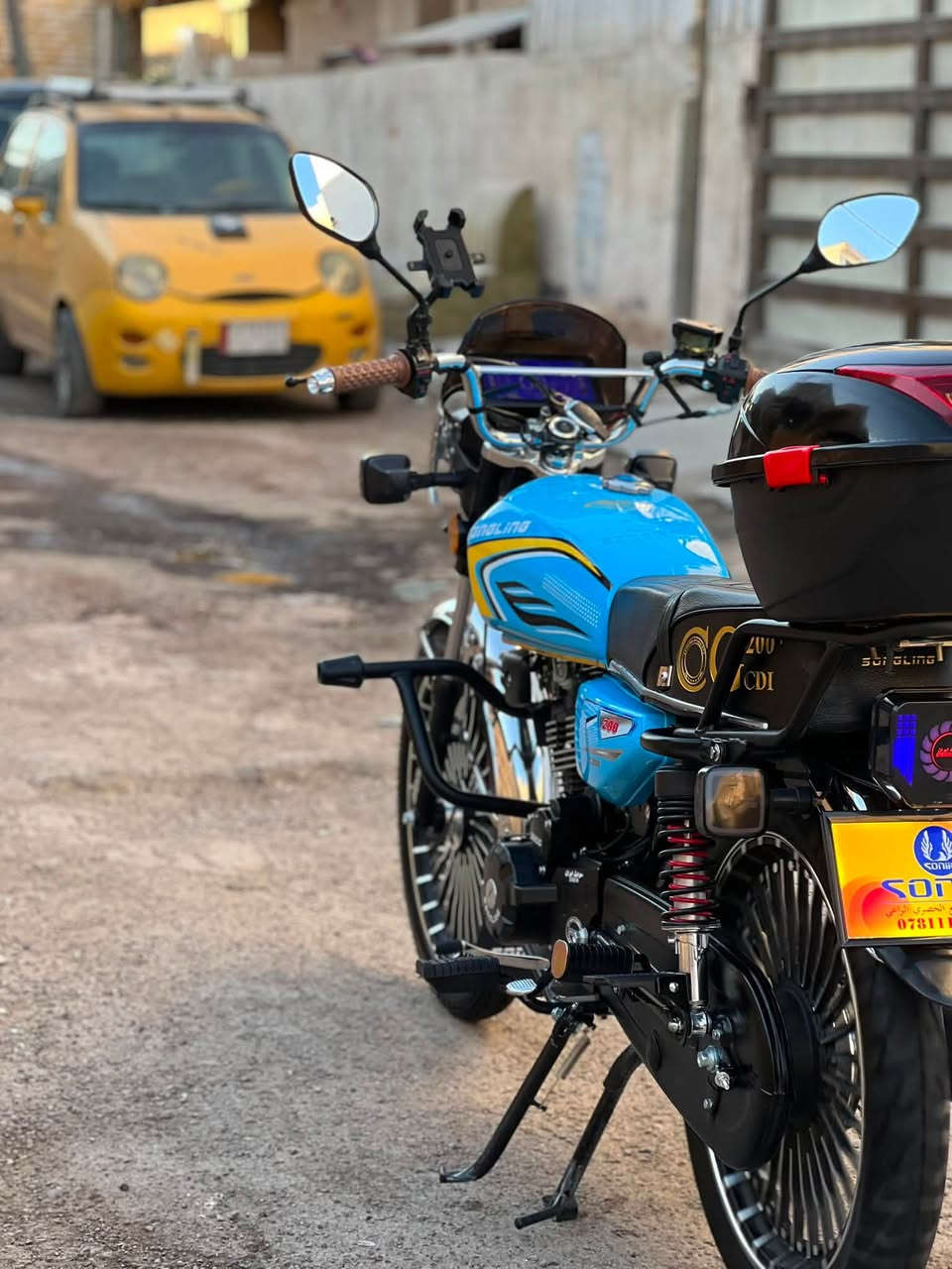 للبيع دراجه سونك 2026 رمبه بعده كفاله عامله من الشاصي للبرغي مكينه 200cc زيرو صارله يومين نازله مكفوله عامه سعر 1200 وبيه مجال ***********
