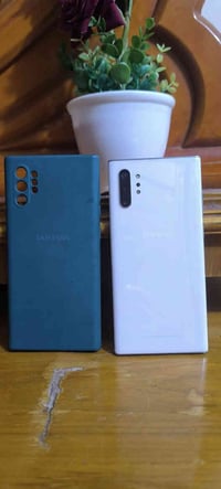 جهاز سامسونك نوت ١٠ بلاص ذاكره 256 اللون ابيض نظافه 100٪100 السعر 300 ...