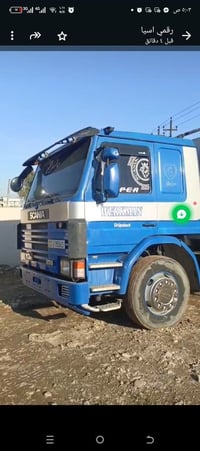 سكانيا 113 للبيع  ماكينه 12 ونص  جير 5 بخمسه  سياره مثبت بودي  بدون صب...