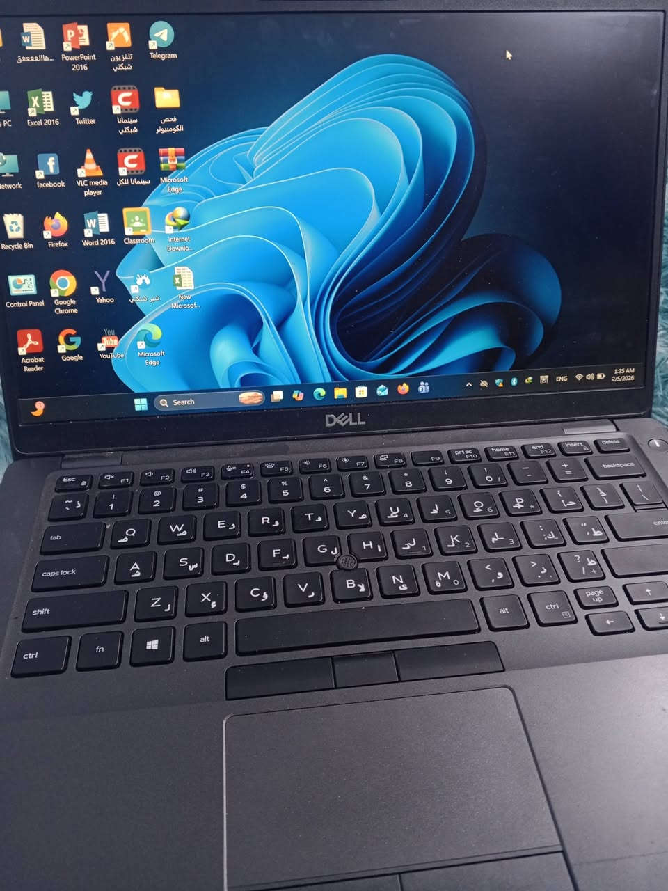 لابتوب DELl
المواصفات⚡..... 

⚡ الجيل 10..              ⚡Blos:1.35.0

⚡الذاكرة 8192 ميجا بايت 
⚡نظام التشغيل 11Pro64 .....⚡الاصدار 10.0

⚡اسم الكمبيوتر VUO 4   ⚡نموذج النظام لاتبيود0 540
⚡النوع DAC داخلي .... ⚡ 5410ميجا بات متاح 
⚡الابتوب قلاب 360 
⚡الجهاز نظيف كلش مابيه اي كسر ... 

⚡⚡ السعر 600 بيه مجال بسيط 
⚡ مراسلتنا ع ماسنجر ... او الاتصال على الرقم 
                      ***********
