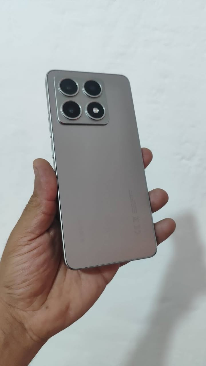 Mi 14 t
شاومي mi 14 t 
ذاكره ٥١٢
رام ١٢ + ١٢ 
المعالج: ثماني النواة Dimensity 8300 Ultra تكنولوجيا 4 نانو
الشاشة: 6.67 بوصة بدقة 1220x2712 بكسل  ١٤٤ فريم . ١٢٠ فريم ببجي
البطارية: 5000 مللي أمبير
الجهاز كلش نظيف مابي اي خلل او تصليح و نظافته موضحة بالصور .. بدون ملحقاات
للبيع 
السعر ٤٢٥ الف 
مكاني بغداد - الدورة ..... ((ما عندي توصيل))


**إذا كنت صاحب هذا الإعلان وتريد حذفه لأي سبب، رجاءا أرسل رسالة إلى الدعم الفني**