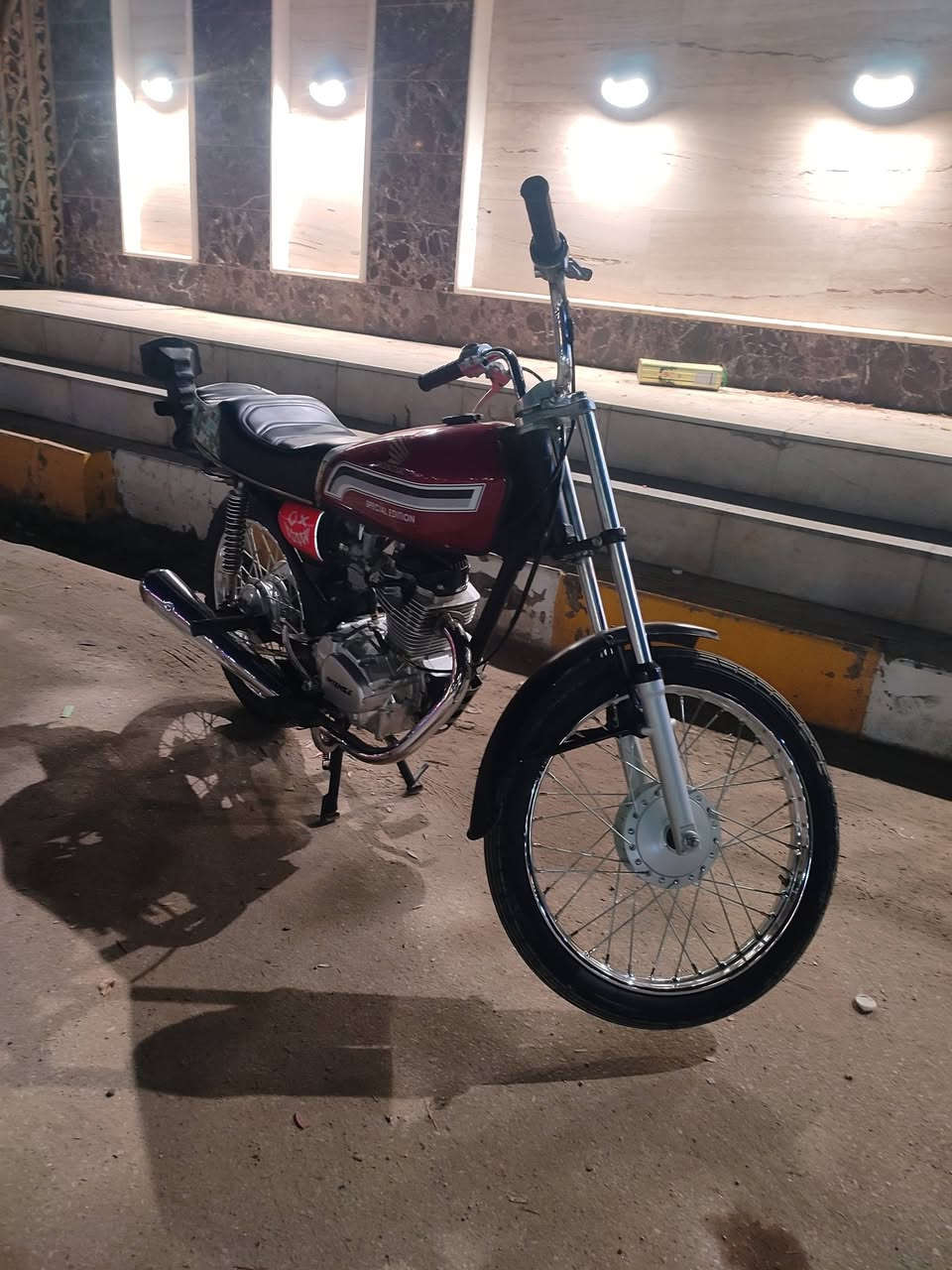 سلام عليكم دراجه البيع كلك مكفوله من سرقه تعمير 25  مفتوحه دراجه خير من الله شراي نتصل ***********  مكاني ناصريه مركز
